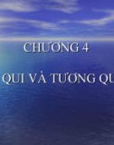 Bài giảng môn Nguyên lý thống kê kinh tế - Chương 4: Hồi qui và tương quan