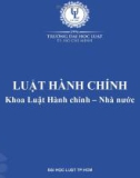 Bài giảng Luật hành chính: Bài 6 - ĐH Luật