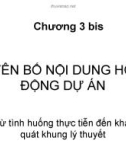 Bài giảng Quản trị dự án: Chương 3 b - TS. Huỳnh Thanh Điền