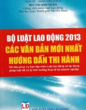 Các văn bản mới nhất trong Bộ luật lao động 2013 và hướng dẫn thi hành: Phần 1