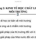 Bài giảng Kinh tế môi trường: Chương 2