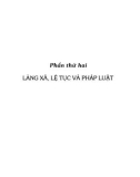 Lịch sử Việt Nam - Nhà nước và pháp luật thời phong kiến: Phần 2