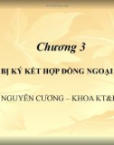 Bài giảng Kinh tế học - Chương 3: Chuẩn bị ký kết hợp đồng ngoại thương