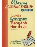 Phương pháp tự rèn luyện kỹ năng viết tiếng Anh học thuật: Phần 1