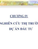 Lập và quản lý dự án đầu tư: Chương 4