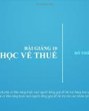 Bài giảng Kinh tế học khu vực công: Bài 10 - Đỗ Thiên Anh Tuấn