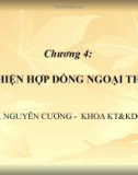 Thực hiện hợp đồng ngoại thương