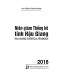 Niên giám Thống kê tỉnh Hậu Giang 2018