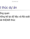 Bài giảng Kết thúc dự án