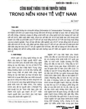 Công nghệ thông tin và truyền thông trong nền kinh tế Việt Nam