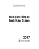 Niên giám Thống kê tỉnh Hậu Giang 2017