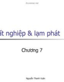 Bài giảng Kinh tế vĩ mô: Chương 7 - GV. Nguyễn Thanh Xuân