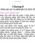 Bài giảng Tương quan và hồi qui tuyến tính