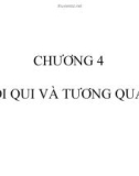 Bài giảng môn Nguyên lý thống kê kinh tế: Chương 4 - ĐH Kinh tế Quốc dân