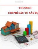 Bài giảng Kinh tế xây dựng: Chương 4 - ĐH Thủy Lợi