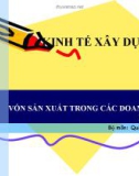 Bài giảng Kinh tế xây dựng: Chương 5 - ĐH Thủy Lợi