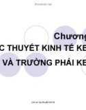 Bài giảng Lịch sử các học thuyết kinh tế: Chương 10 - ĐH Kinh tế