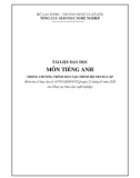 Tài liệu dạy học môn Tiếng Anh (Trình độ: Trung cấp): Phần 1 - Tổng cục Giáo dục nghề nghiệp