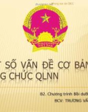 MỘT SỐ VẤN ĐỀ CƠ BẢN VỀ CÔNG CHỨC QLNN