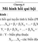 Bài giảng Kinh tế lượng - Chương 4: Mô hình hồi qui bội (25 tr)