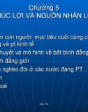 Bài giảng Kinh tế phát triển: Chương 5 - Vũ Hoàng Nam