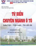 Từ điển chuyên ngành ô tô: Phần 1