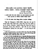 Một số khu vực Đông Á và Đông Nam Á - Kinh nghiệm tổ chức quản lý nông thôn: Phần 2