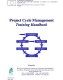 PROJECT CYCLE MANAGEMENT TRAINING HANDBOOK