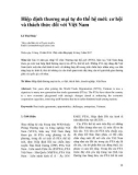 Hiệp định thương mại tự do thế hệ mới: cơ hội và thách thức đối với Việt Nam