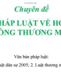 Bài giảng Pháp luật kinh doanh: Pháp luật về hợp đồng thương mại