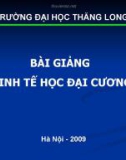 Bài giảng kinh tế học đại cương - Bài 9: Các ngoại ứng