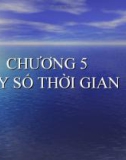 Bài giảng môn Nguyên lý thống kê kinh tế - Chương 5: Dãy số thời gian