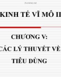 Bài giảng Kinh tế vĩ mô II: Chương 5 - ThS. Nguyễn Thị Hồng