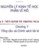 Bài giảng Nguyên lý kinh tế học vĩ mô: Chương 7