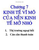 Bài giảng Kinh tế vĩ mô: Chương 7 - Lê Hữu Đức