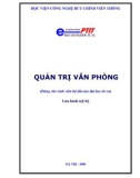 Bài giảng Quản trị văn phòng - ThS. Phạm Mỹ Hạnh