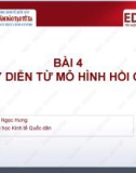 Bài giảng Kinh tế lượng 1: Bài 4 - ThS. Phạm Ngọc Hưng