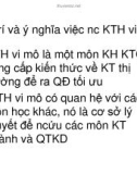 Quá trình hình thành và phương hướng phát triển nền kinh tế học trong quy trình kinh doanh p5