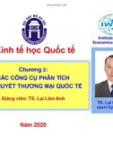 Bài giảng Kinh tế học Quốc tế: Chương 2 - TS. Lại Lâm Anh