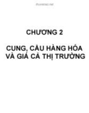 Bài giảng Kinh tế vĩ mô - Chương 2: Cung, cầu hàng hóa và giá cả thị trường