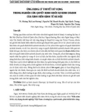 Ứng dụng lý thuyết kỳ vọng trong nghiên cứu quyết định khởi sự kinh doanh của sinh viên kinh tế Hà Nội