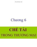 Chương 6 CHẾ TÀI TRONG THƯƠNG MẠI