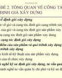 Chuyên đề 2: Lựa chọn nhà thầu trong hoạt động xây dựng 2