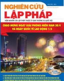 Tạp chí Nghiên cứu Lập pháp: Số 8/2018