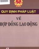 Hợp đồng lao động và các quy định pháp luật: Phần 1