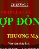 Pháp luật về hợp đồng thương mại