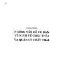 Giáo trình kinh tế chất thải - Phần 3 Những vấn đề cơ bản về kinh tế chất thải và quản lý chất thải - Chương 6