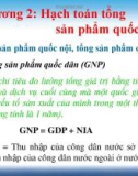 Bài giảng Kinh tế vĩ mô: Chương 2 - Trần Thị Thanh Hương