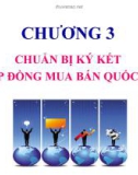 Chuẩn bị ký kết hợp đồng