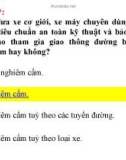 304 câu trong 600 câu hỏi Luật Giao thông đường bộ